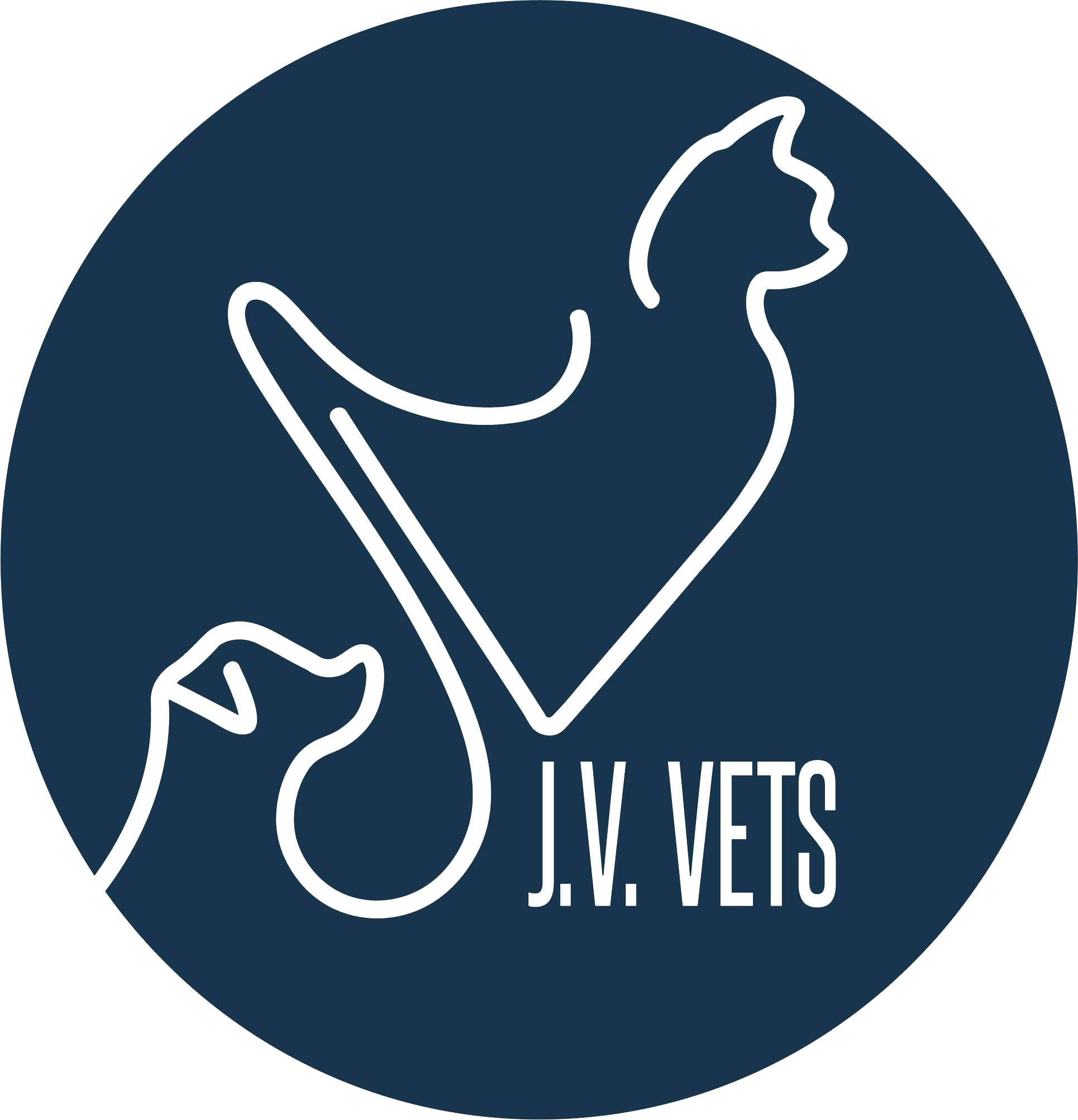 Logo, Κτηνιατρικό Κέντρο Αλεξανδρούπολης JV VETS